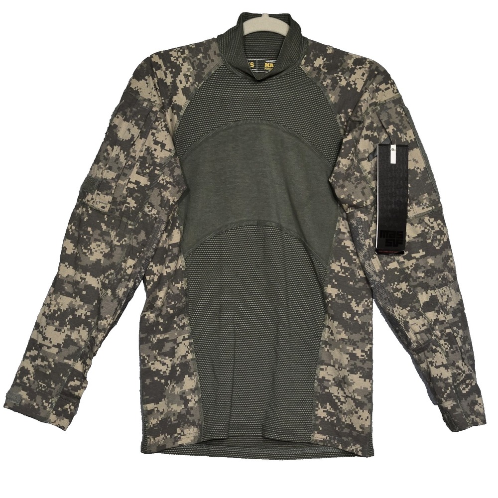 Massif Combat Shirt Camo Size XS Long Sleeve NWT Pullover